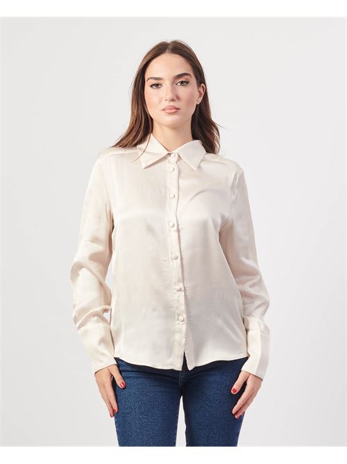 Camicia donna Yes Zee in raso a manica lunga YES ZEE | C007-CQ000118